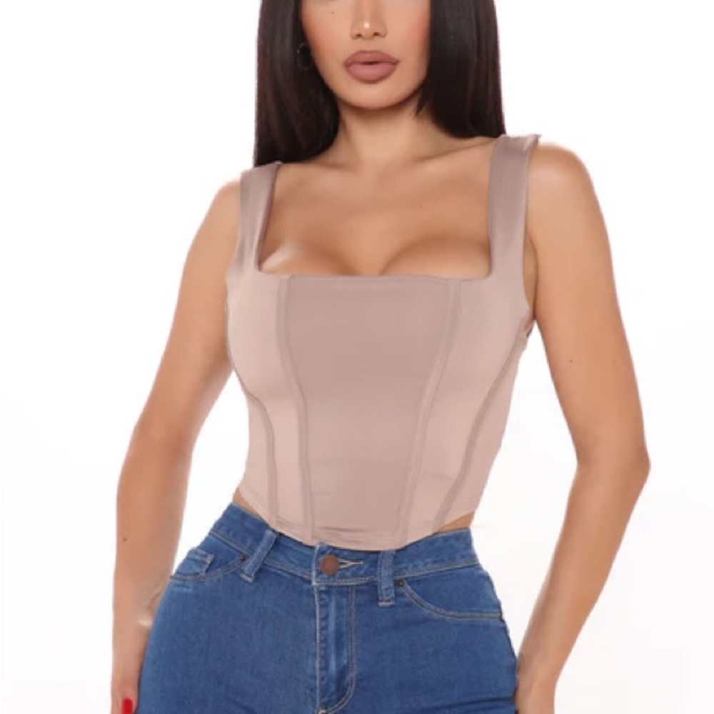 Fashion Nova Dont Take The Blame CROP TOP